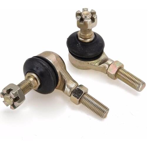 1Pair ATV Quad 4-Wheeler M10 Tie Rod Ball Joint High Quality For 70 90 110 125 150 200 250cc Vehicle Replacement Accessories