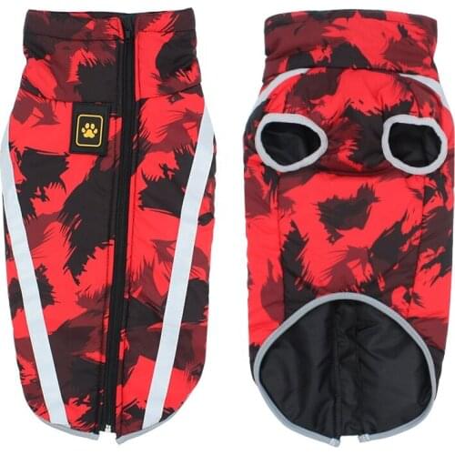 2020 Dog Clothes Hot Sales Waterproof Reflective Warm Jacket Pet