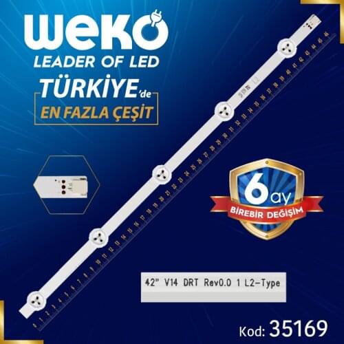 42 V14 DRT REV0.0 1 L2-TYPE - 6916 L1457B - 47 CM 5 LED- (WK-875)