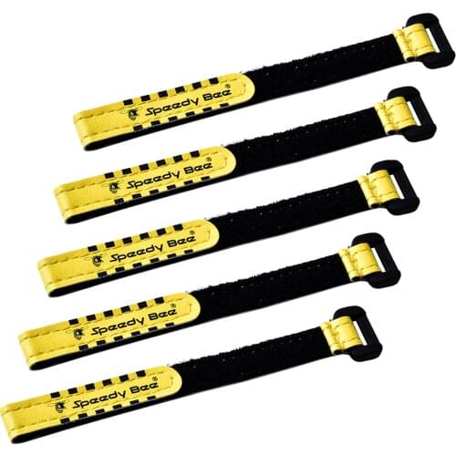 5PCS Speedybee 160x10mm Lipo Battery Strap Protective Tape Nylon Leather for Frame Kit RC FPV Racing Toothpick Drone DIY Parts