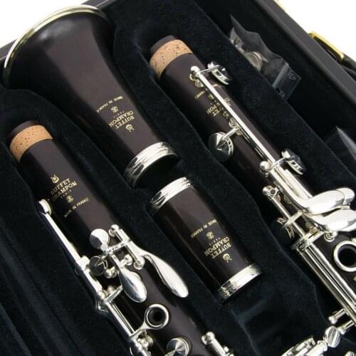 Free Shipping Music Fancier Club Bakelite Bb Clarinets R13 Major Professional Clarinets Silver Plated Keys 17 Keys Mouthpiece