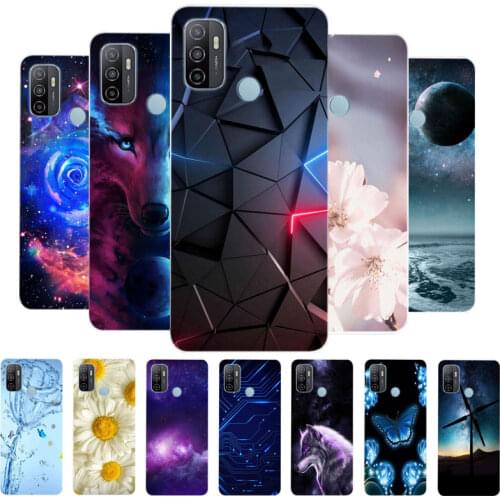 For OPPO A53 2020 Case CPH2127 Bumper Silicone TPU Soft Phone Cover For OPPO A53 2020 OPPOA53 A 53 2020 Cases Cartoon funda