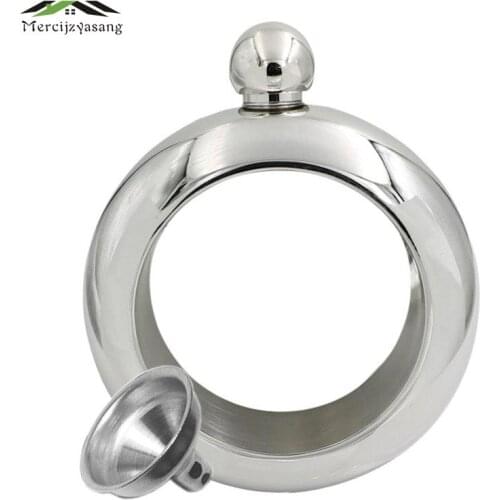 Mercijzyasang Stainless Steel Flat Flasks