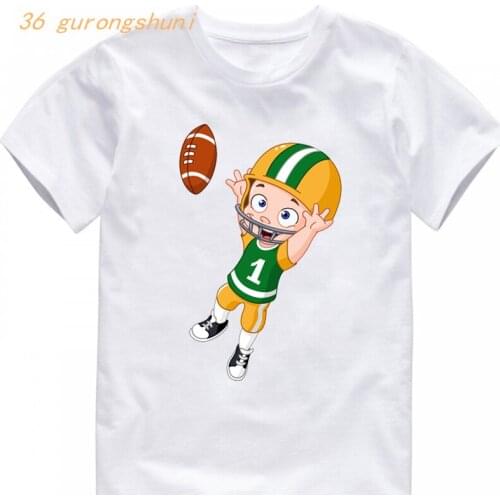 Cartoon t shirt for girls clothes children clothing tshirt girl funny baseball player graphic t shirts sport kids clothes boys