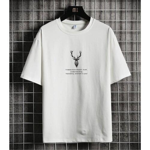 2021 New Fashion Cotton Men T-Shirt Casual Short Sleeve Shirts Summer Tops Tees Clothing