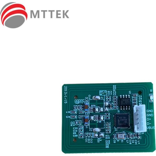 NCR533-M Contactless Smart Card Reader Module supports ISO/IEC 14443 and combines contactless and NFC