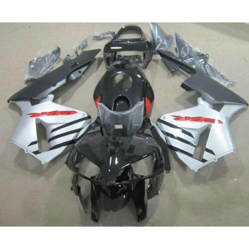 Dor-Injection quality black white fairings for CBR600RR 05 06 F5 CBR 600 RR 2005 2006 injection mold fairing parts