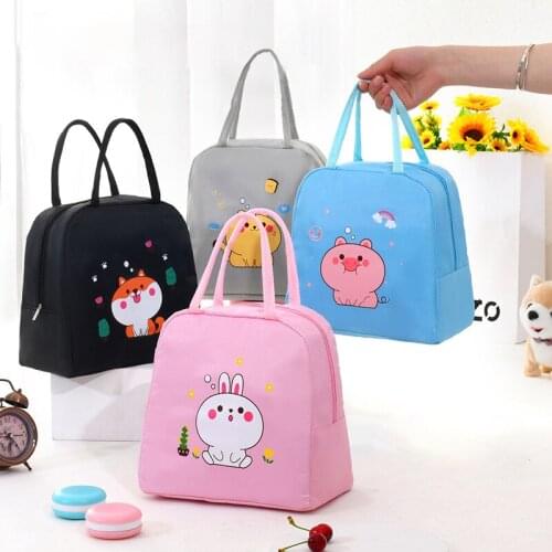 Portable Lunch Bag Handbag Bento Pouch Dinner Container School Food Storage Bags Outdoor Camping Picnic bag Thermal Lunch Box