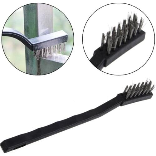 Wire Brushes Polishing Grinder Fitter Bruses Handy Stainless Steel Nylon Brass Wire Brush Tooth Brushes Cleaning Rust
