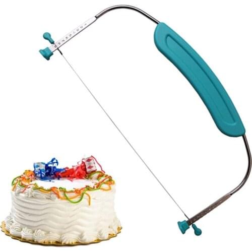 Cake Slicer Divider Perfectly Adjustable Stainless Steel Cakes Cut Cake Decorating Mold DIY Kitchen Bakeware