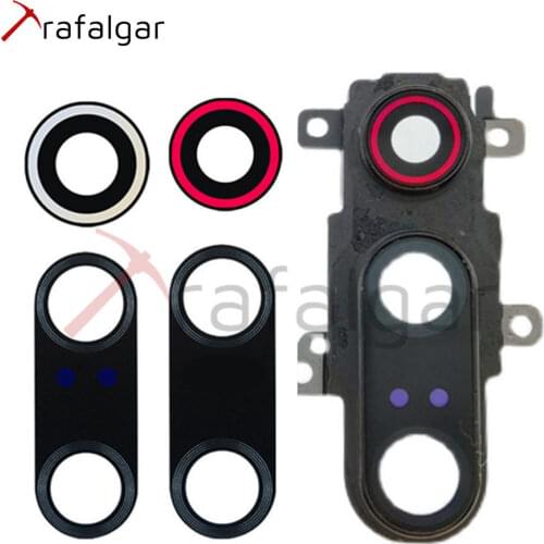 For Xiaomi Mi 9T Pro Camera Lens Glass Redmi K20 Pro Back Frame Holder Bezel Replace For Xiaomi Mi 9T Rear Camera Lens Glass