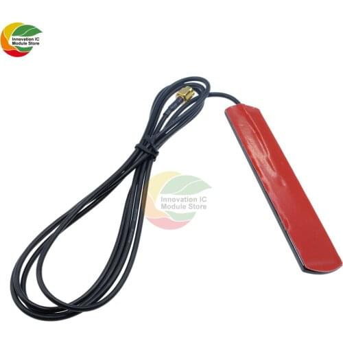 Ziqqucu GPRS GSM 2.5dBi SMD Antenna 433MHz SMA Connector Antenna 1.5m Cable for Arduino
