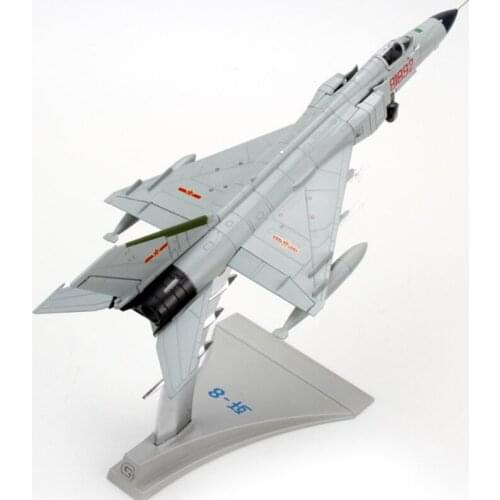 1/72 Scale China Airforce J 8 Combat Fighter Air Force Diecast Aircraft Plane Model Alloy Toy for Collection Gift Souvenir