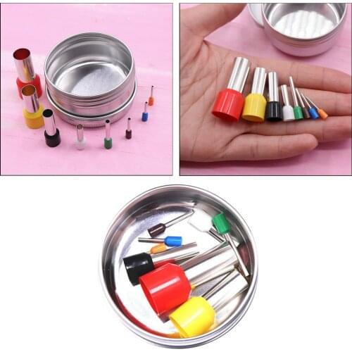 8pcs Stainless Steel Round Polymer Clay Cutter Molds Pottery Ceramic Cutting Mould Diy Tools