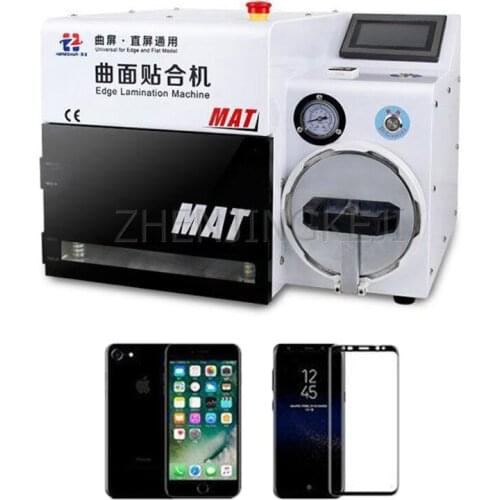 110-120V Curved Surface Laminating Machine Press Screen Tools Fully Automatic Defoaming Cell Phone Burst Screen Repair Equipment