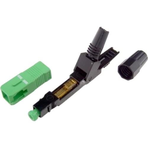 GONGFENG 100pcs NEW Optical Fiber Fast Connector SC/APC Used Optical Fiber cable Quick Connector Special Wholesale to Brazil