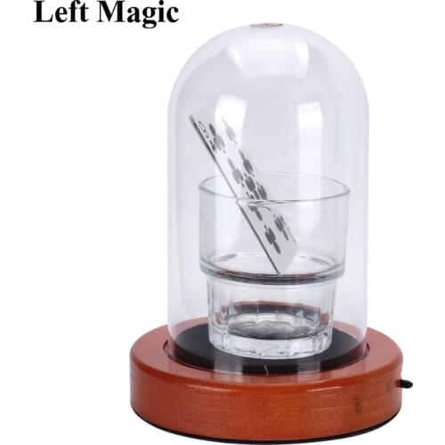 Horizontal Card Rise Chose the Selected Card Magic Tricks For Magician Stage Illusion Gimmick Props Comedy Mentalism