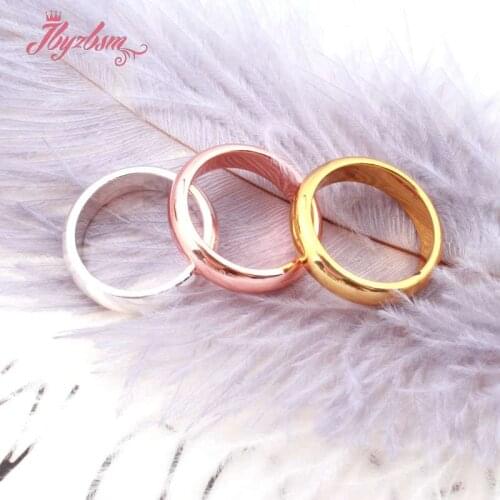 5mm Width Band Hematite Rose Gold Silver Grade AA Quality For Unisex Therapy Health Care Jewelry Rings 1 Pcs Size #7 8 9 10
