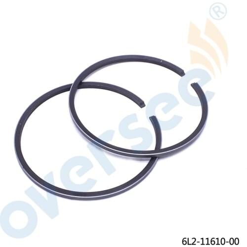 6L2-11610-00-00 Piston Ring Set STD For Yamaha 25HP Outboard Engine Boat Motor new aftermarket Parts 25C