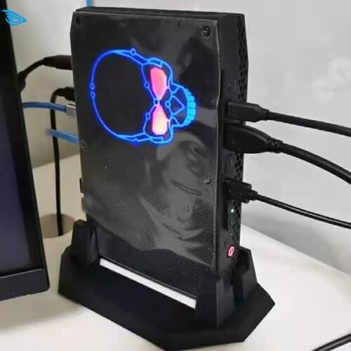 Intel / Intel NUC8 8705G Hades Canyon 11 Phantom Diyvesa Bracket Vertical Base Customization Computer Back Mounted Table