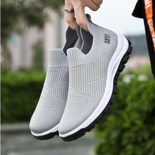 Luxury Punk Men Vulcanized Shoes High Quality Men Sneakers Slip On Flats Shoes Men Loafers Plus Size 44 Walking Flat