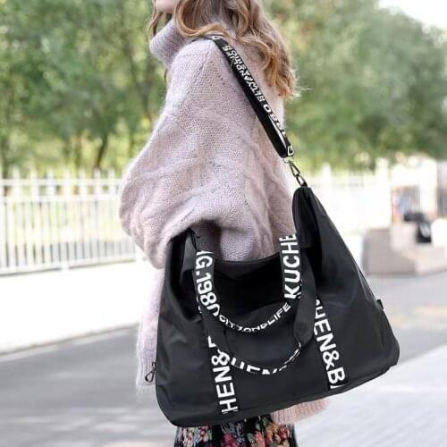 Oxford Cloth Multifunctional Waterproof Duffle Bag Large-Capacity Sports Gym Bag One-Shoulder Portable Travel Duffle Bags