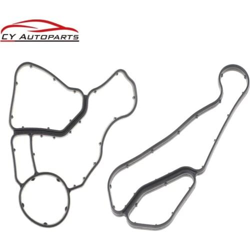 New Engine Oil Filter Housing Seal Gaskets For BMW E60 E82 E83 E84 E90 E92 E93 11428637820 11428637821 Automobiles Filters