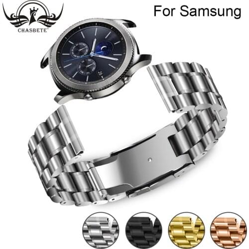 For Samsung Classic Frontier Gear 2 Watchband 20mm 22mm Galaxy Watch 42mm 46mm SM-R810/R800 Strap Wrist Belt Neo Live Watch Band