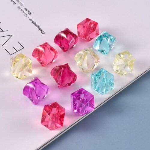 Crystal Epoxy Resin Mold Section Arc Diamond Beads Silicone Mould DIY Craft Tool A0NF