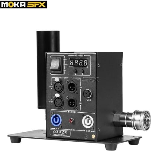 Special FX Digital screen CO2 Cryo Jet DMX Cold Fog Systems Smoke Machines 200W CO2 Cannons with 6m hose