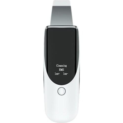 Ultrasonic Electric Skin Scrubber Ion Spatula Face Lifting Tools EMS Peeling Shovel Blackhead Remover Beauty Instrument