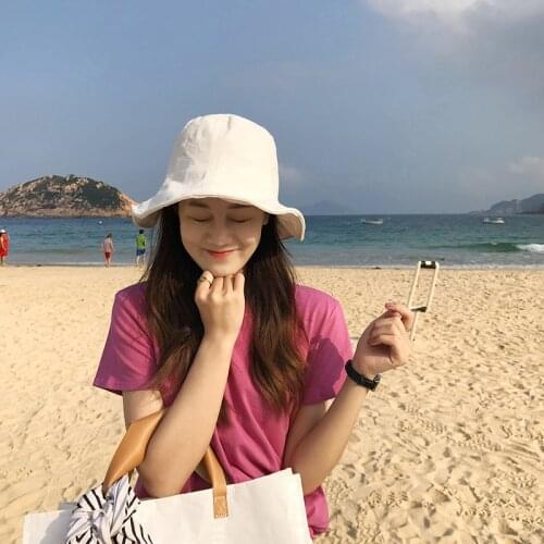 YesYellow2019 Summer New Korean Round Neck Short Sleeve Foundation Joker Solid Color Turtleneck T-Shirt Womens Jacket