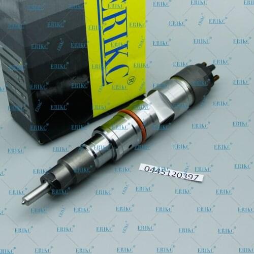 ERIKC 0445120397 1112010-M10-0000 Fuel Injector Parts CRIN2-6DM2 Genuine New Common Rail Injector for Bosch XICHAI FAW J6 CA6DM2