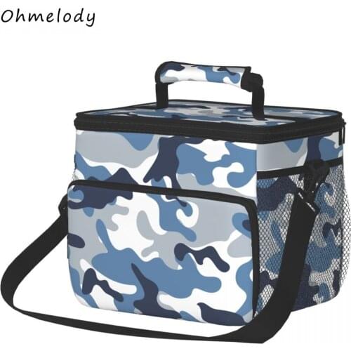 Functional Large Capacity Cooler Bags Picnic Lunch Bags Insulation Shopping Grocery Bag Food Outdoor Refrigerator Organzier