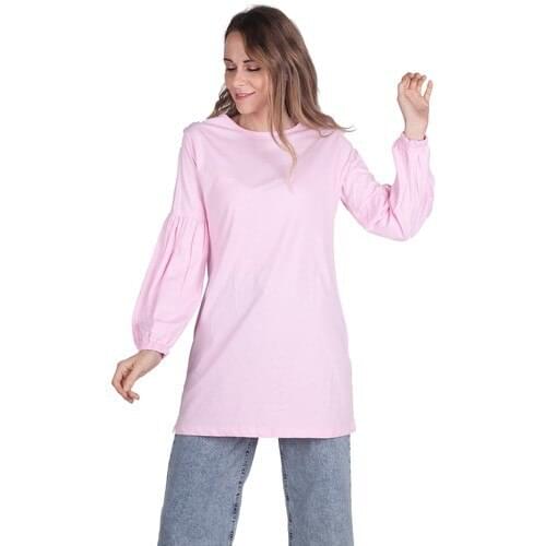 Balloon Sleeve Hijab Tunic Womens Wear Ball Dress Color Option Sweatproof Fabric Quality Product HBV000012IN79