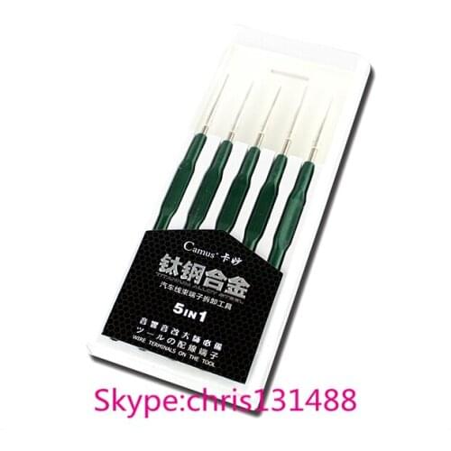 Free shipping Automotive wiring harness terminal removal tools car sound maintenance Navigation tail wire harness CD tools