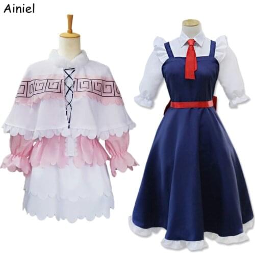 Japanese Anime Miss Kobayashis Dragon Maid Tohru Cosplay Costume Kamui Kanna Cosplay Costumes Wigs Cute Dress For Women Girls