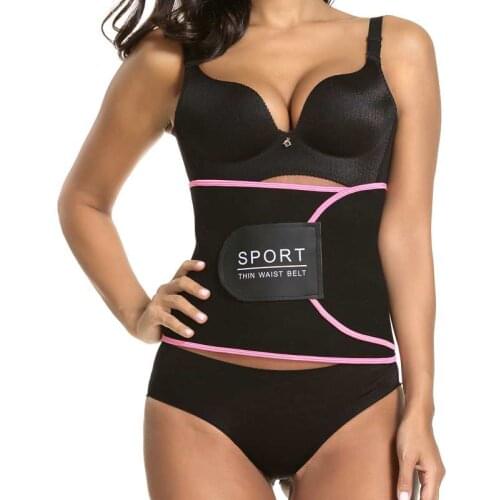 Neoprene Body Shaper Fitness Belt Waist Trainer Lose Weight Firm Control Shapewear Women Slimming Belt Fajas Reductive Waistband