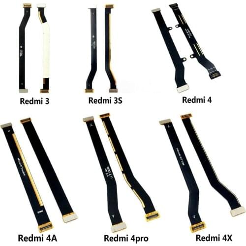 New Main Board Motherboard Connector Board Flex Cable For Xiaomi Redmi 3 3S 4X 4 4pro 4A Replacement Parts Flex Cable