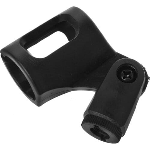 New Mic Microphone Flexible Stand Accessory Plastic Clamp Clip Holder Mount