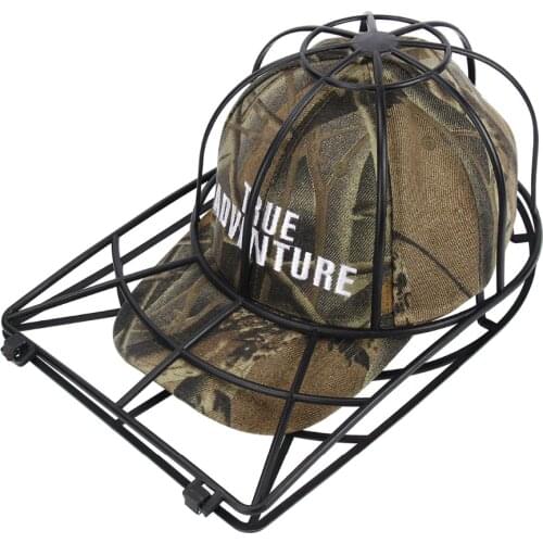 New Hat Cleaner Cap Washer Baseball Cap Washer Rack Baseball Hat Cleaning Protector Black And White