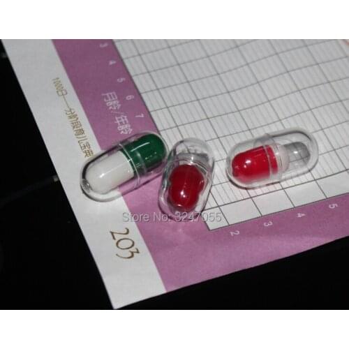 Mini Clear Portable Capsule Refillbale Bottle, High Quality Plastic Convenient Travel Medicine Pill Container, Tablets Package