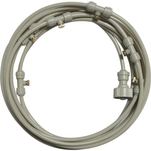 Low Pressure Patio Outdoor Fog Misting System Garden Flowers Plant Waterring Spinkler Water Misting Spray Nozzle