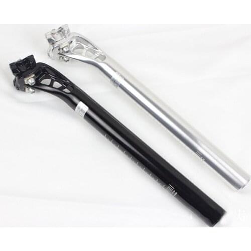 High quality 3D forged retro knife style seatpost hollow design CNC alloy seat post 27.2 road racing mountain bike seat tube