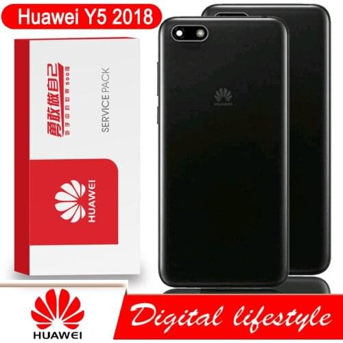 100% Original Back Housing for Huawei Y5 2018 Back Cover Battery Glass Door Rear Case Repair Parts