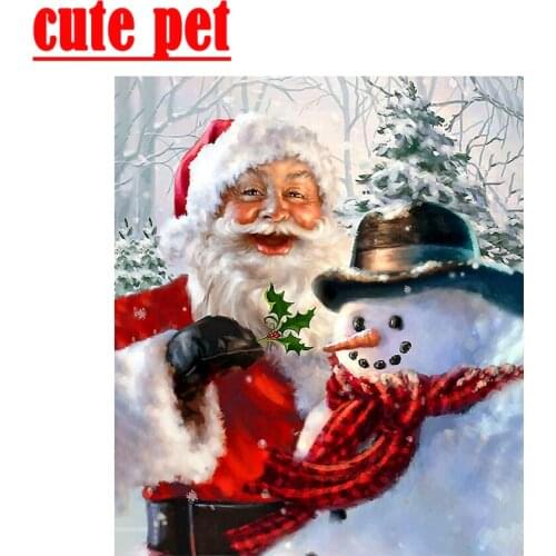 Diamond Painting DIY Santa and the kids 5D Fairy No Frame Diamond Painting all Diamond Painting Art Cross Stitch Home Decoration