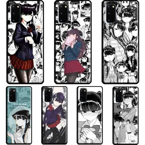 Komi Shouko Komi-san anime Cover For Samsung Galaxy S20 FE S21 Ultra Note 20 Note 9 10 S8 S9 S10 S20 Plus Phone Case