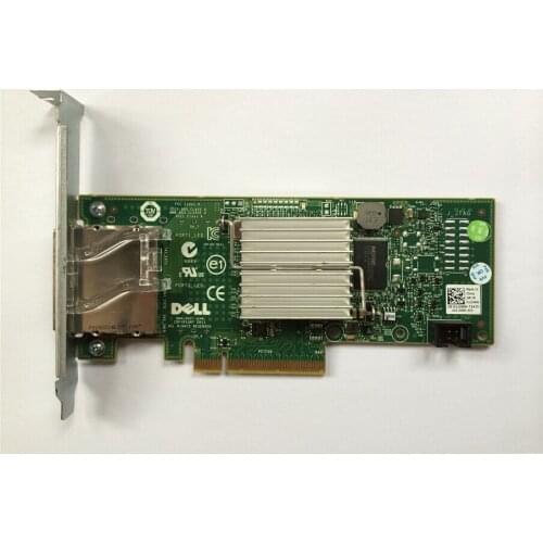 Dell H200E 6Gb/s SAS PCIe HBA 2 Port Ext SFF-8088 12DNW LSISAS2008=LSI 9200-8E JBOD