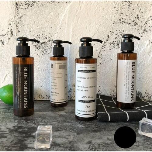 150ml Soap Dispenser Bottles Bathroom Accessories Shampoo Travel Portable Dispenser Plastic Empty Hand Sanitizer Gel Sub Bottle