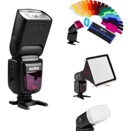 Godox Ving V860II V860II-C/N/S E-TTL HSS 1/8000 Without VB18 Battery Speedlite Flash for Canon Nikon Sony Olympus Panasonic Fuji